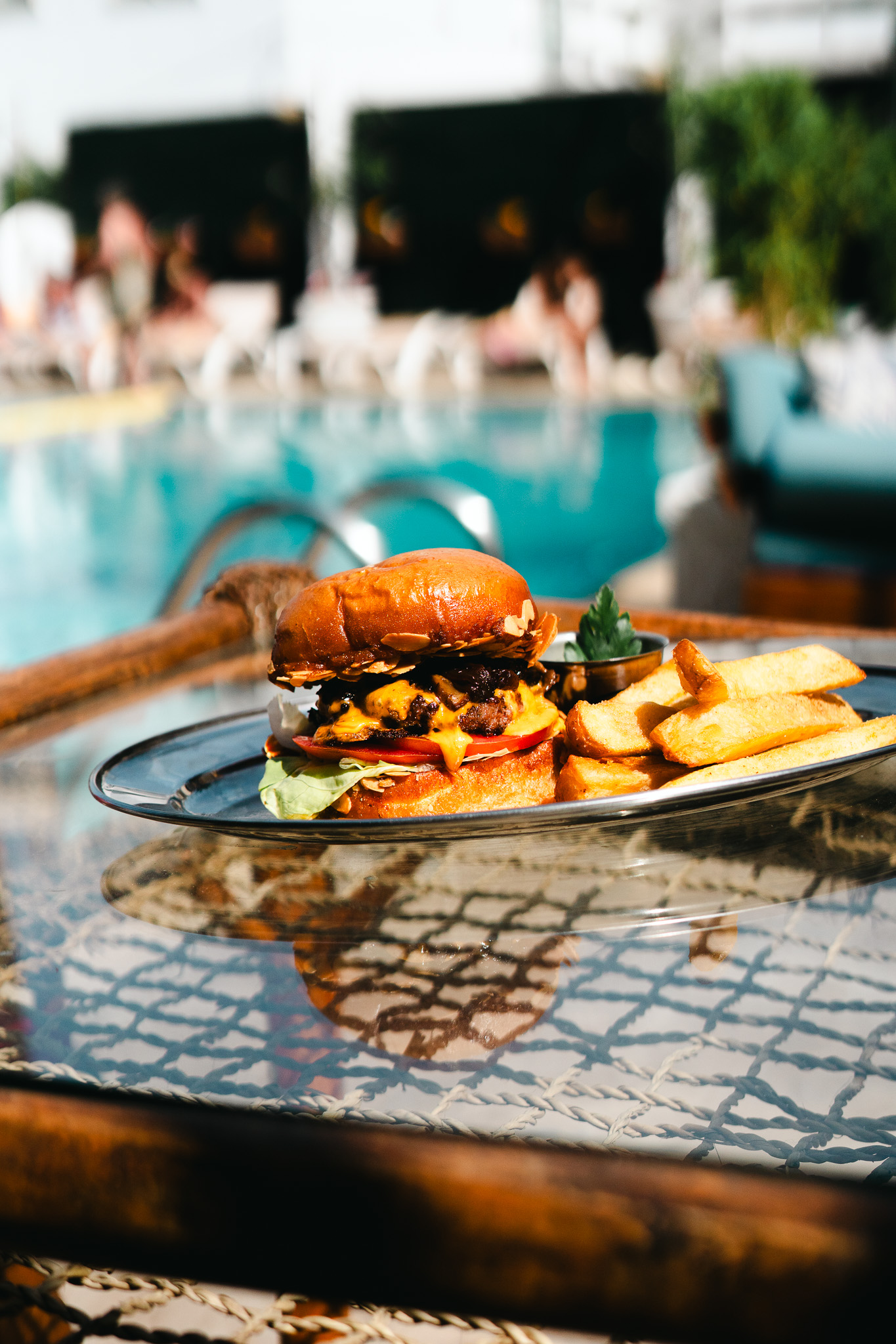 La terrasse piscine — Rembrandt Hôtel Tanger